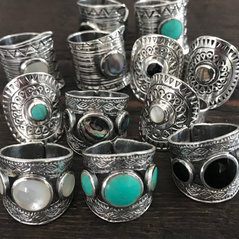 Mexicana Sterling Silver Rings