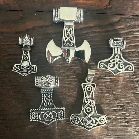 New Sterling Silver Pendants