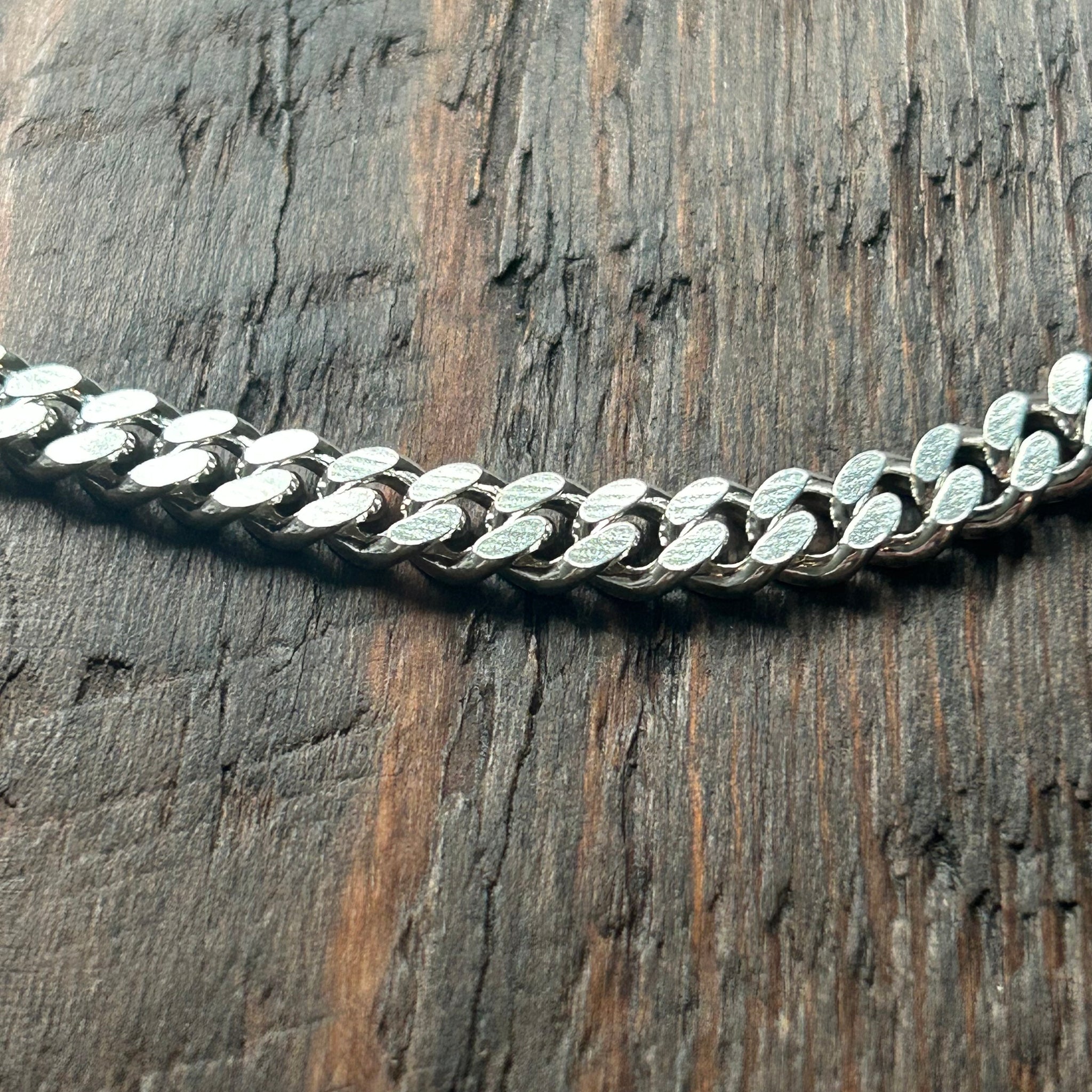 925 Sterling Silver 'Curb' Chain - 6mm