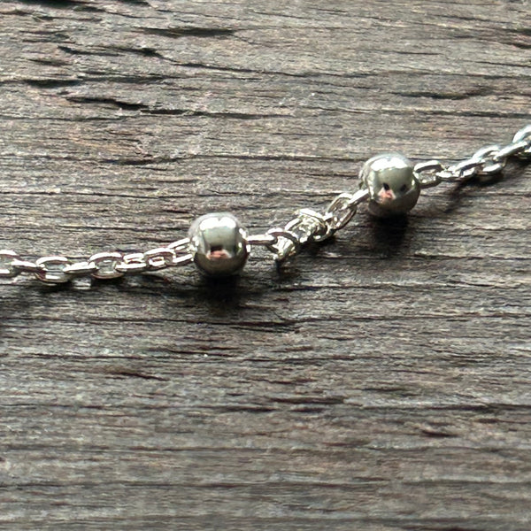 Fine Sterling Silver Bracelet - Balls