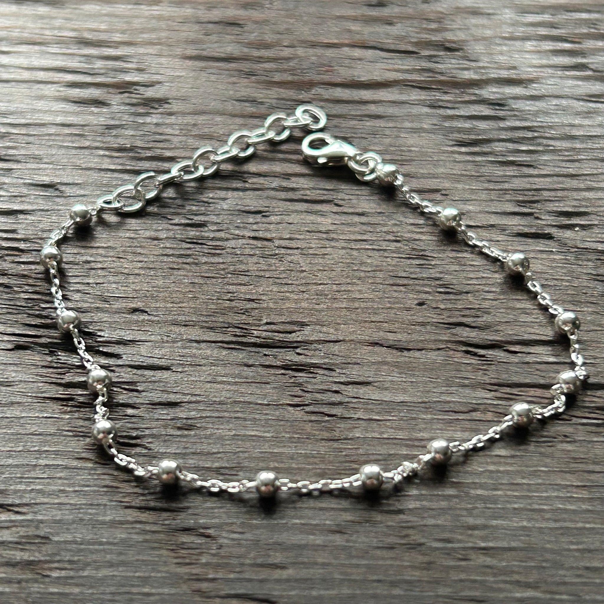 Fine Sterling Silver Bracelet - Balls