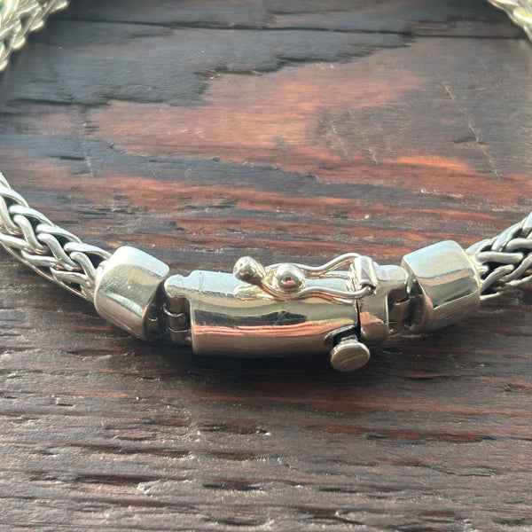 Sterling Silver Rope Bracelet