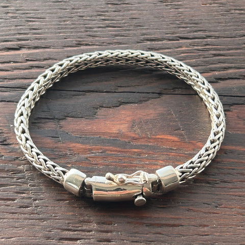 Sterling Silver Rope Bracelet