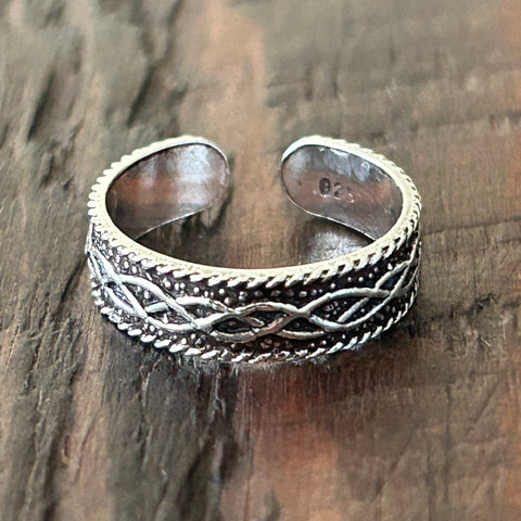 Sterling Silver Pinkie / Adjustable Ring - New for 2025