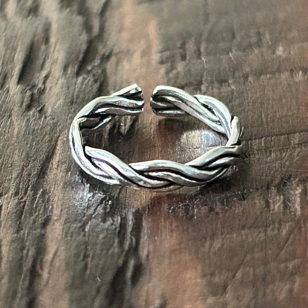 Sterling Silver Pinkie / Adjustable Ring - New for 2025