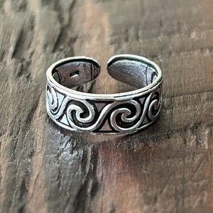 Sterling Silver Pinkie / Adjustable Ring - New for 2025