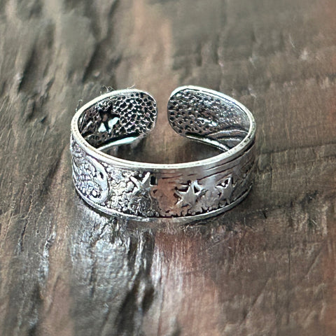 Sterling Silver Pinkie / Adjustable Ring - New for 2025