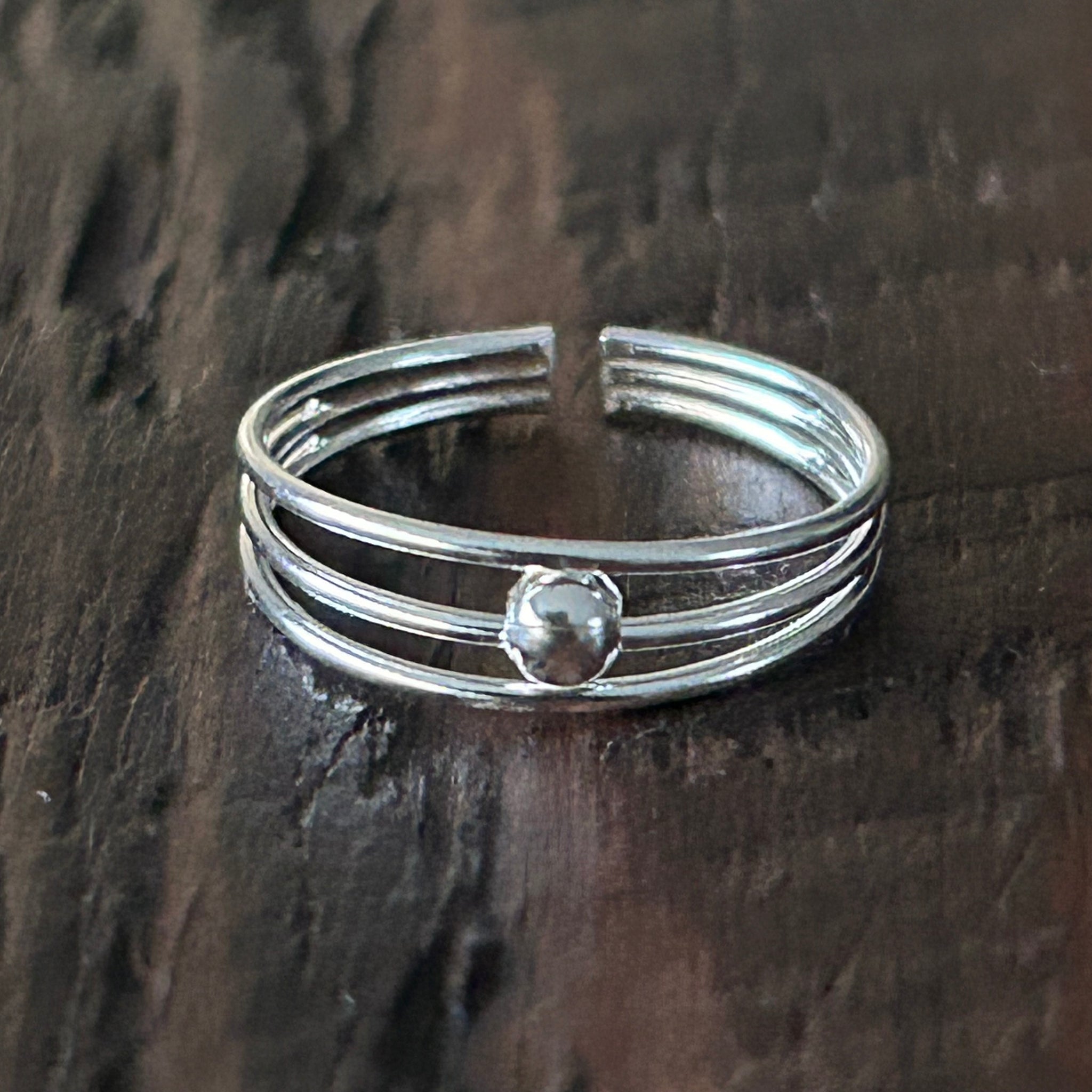 Sterling Silver Pinkie / Adjustable Ring - New for 2025