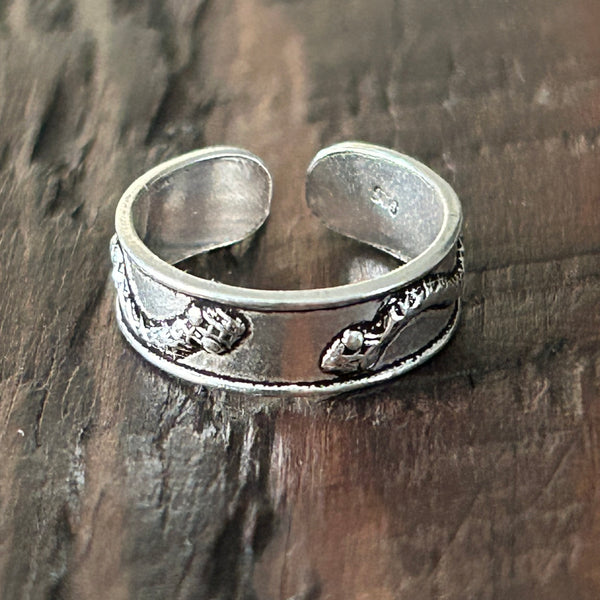 Sterling Silver Pinkie / Adjustable Ring - New for 2025