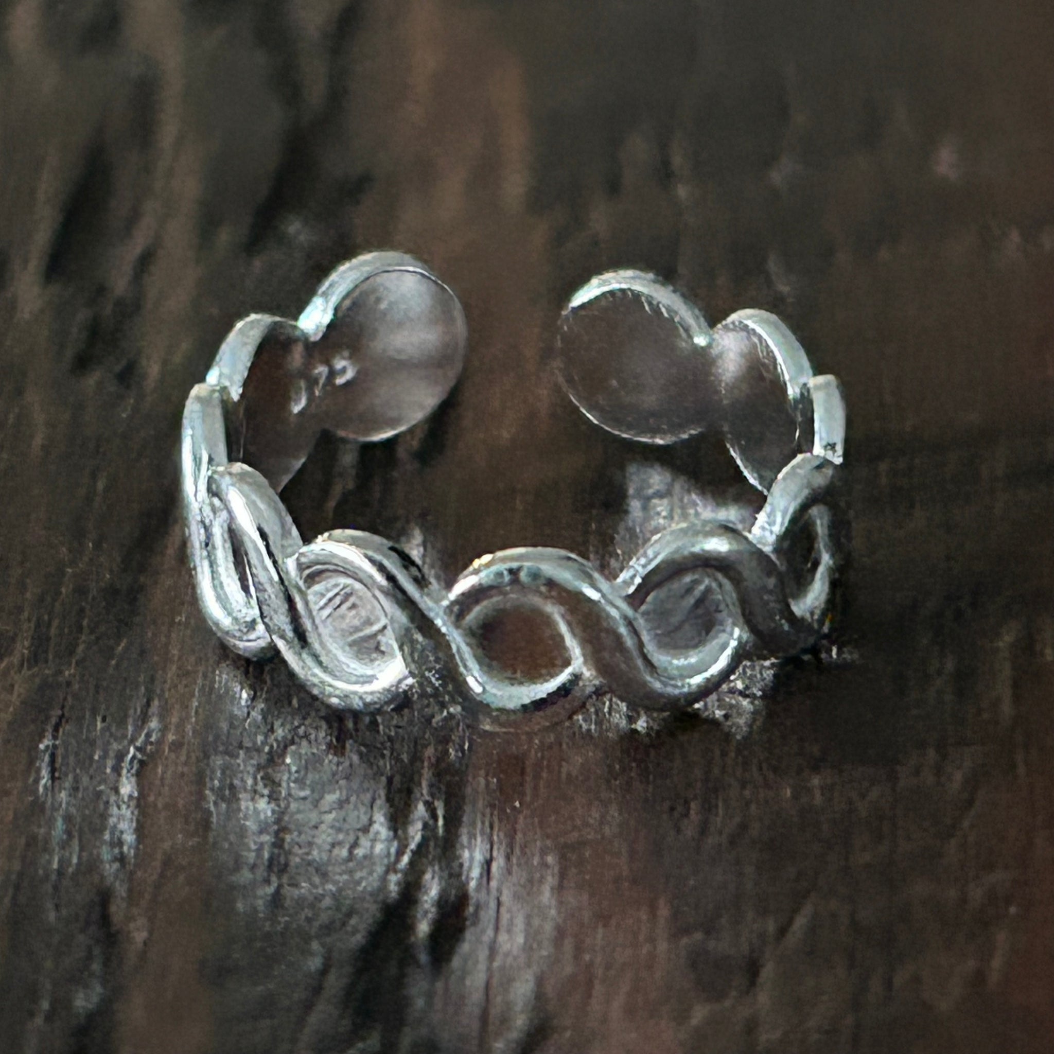 Sterling Silver Pinkie / Adjustable Ring - New for 2025