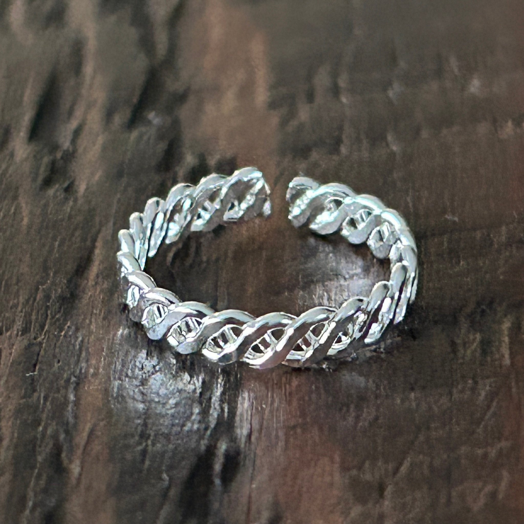 Sterling Silver Pinkie / Adjustable Ring - New for 2025