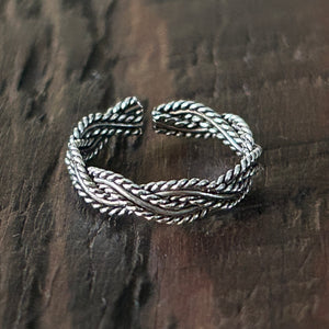 Sterling Silver Pinkie / Adjustable Ring - New for 2025