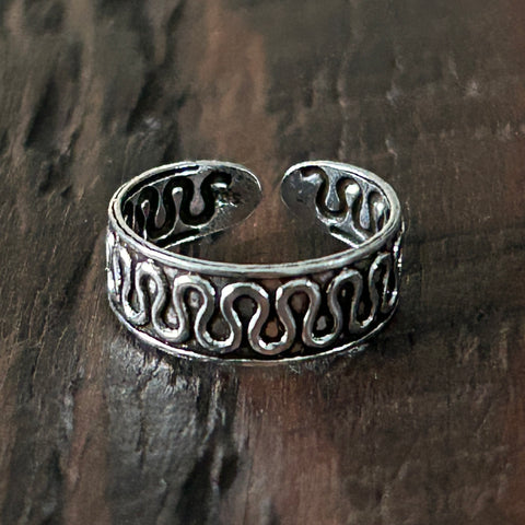 Sterling Silver Pinkie / Adjustable Ring - New for 2025