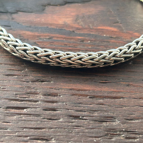 Sterling Silver Rope Bracelet