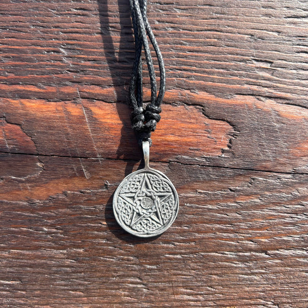 Mystic / Gothic / Celtic Pewter Pendant