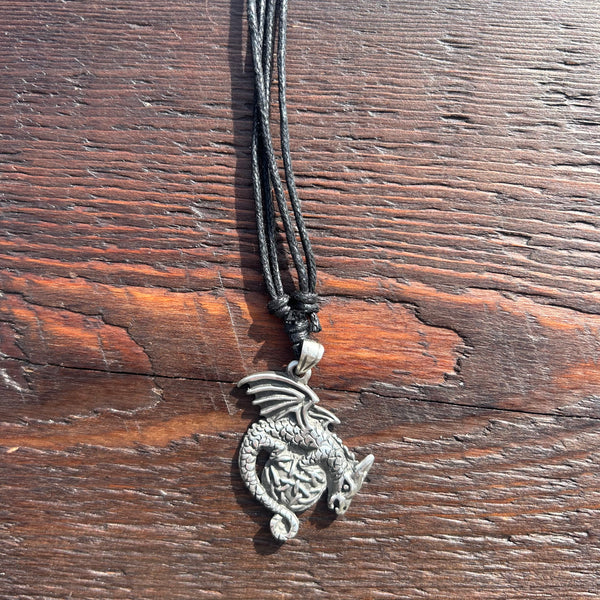 Mystic / Gothic / Celtic Pewter Pendant