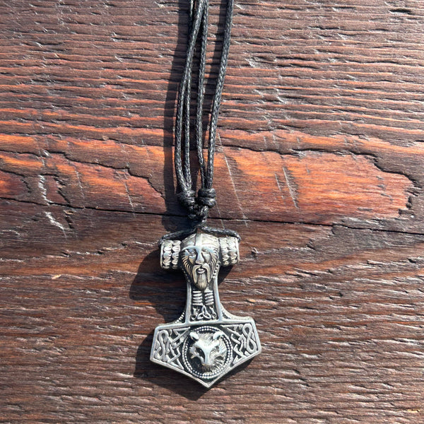 Viking / Thor's Hammer Pewter Pendant