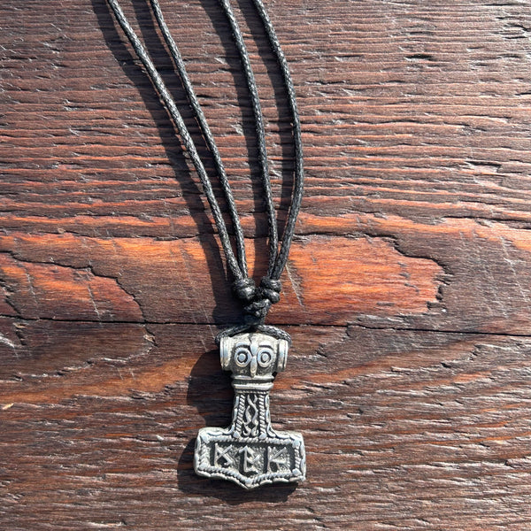 Viking / Thor's Hammer Pewter Pendant