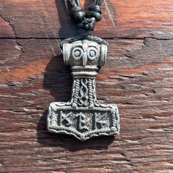 Viking / Thor's Hammer Pewter Pendant