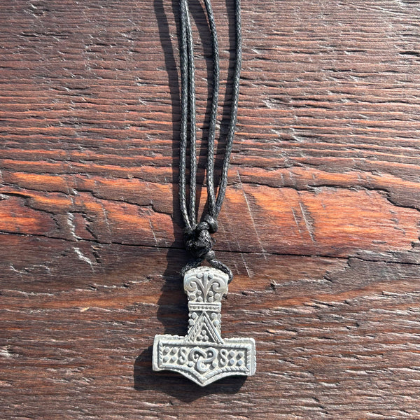Viking / Thor's Hammer Pewter Pendant
