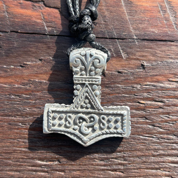 Viking / Thor's Hammer Pewter Pendant