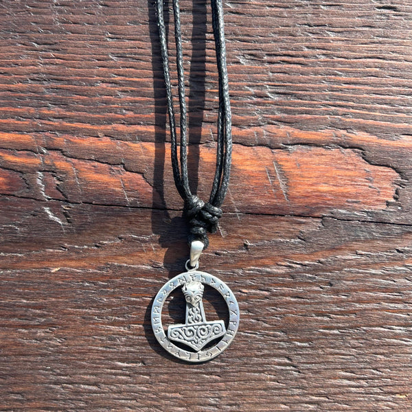 Viking / Thor's Hammer Pewter Pendant