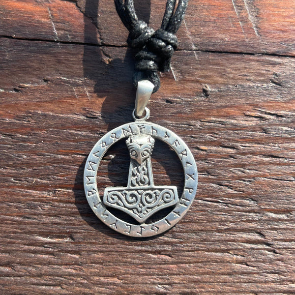 Viking / Thor's Hammer Pewter Pendant
