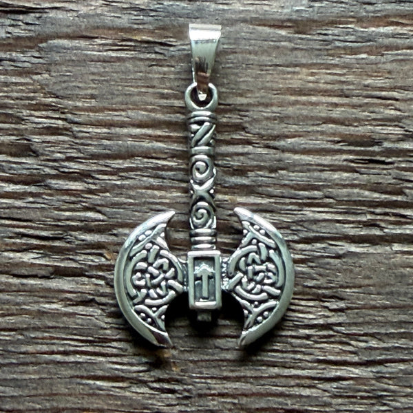 Viking / Thors Hammer / Axe Design Sterling Silver Pendant