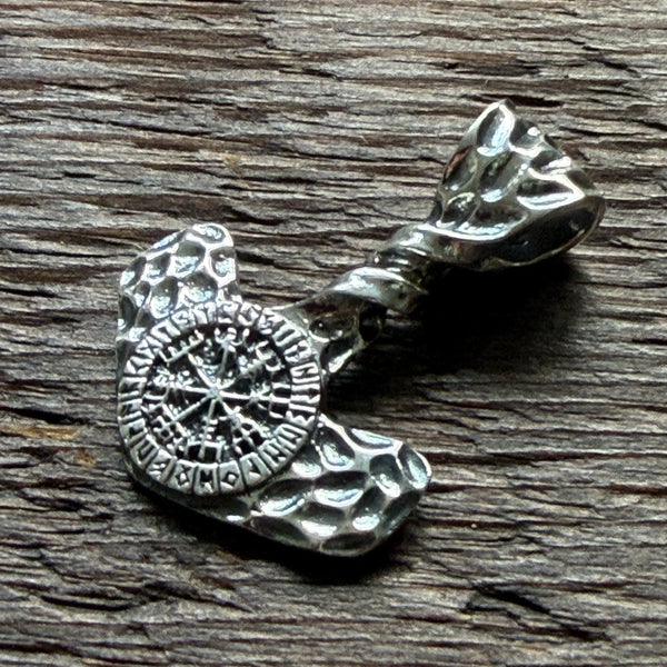 Viking Hammer Design Sterling Silver Pendant