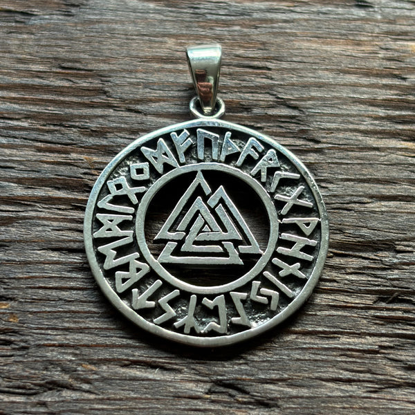 Viking Design Sterling Silver Pendant