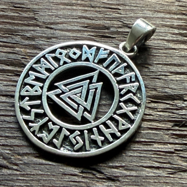 Viking Design Sterling Silver Pendant