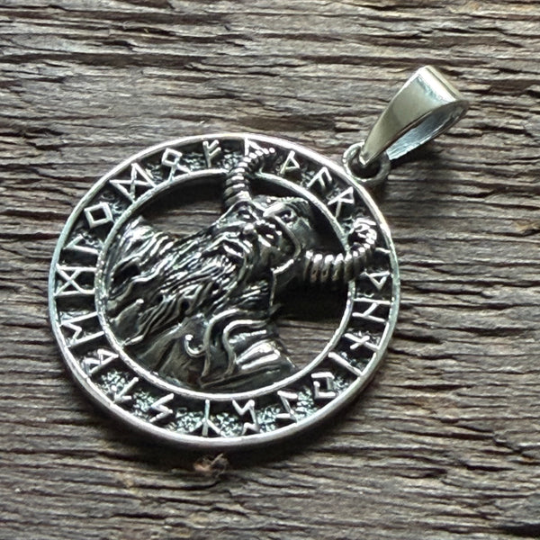 Viking Design Sterling Silver Pendant