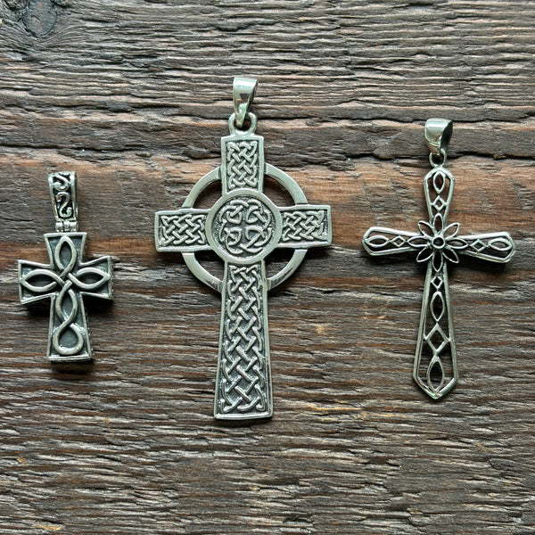 Viking Design Sterling Silver Pendant - Small