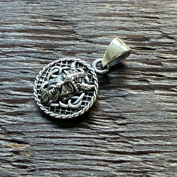 Viking Design Sterling Silver Pendant - Small