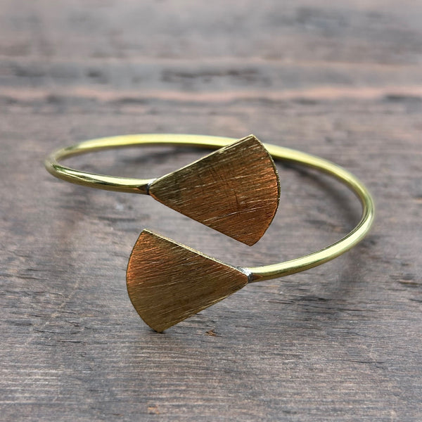'Brass-Works' Brass Cuff Bangle