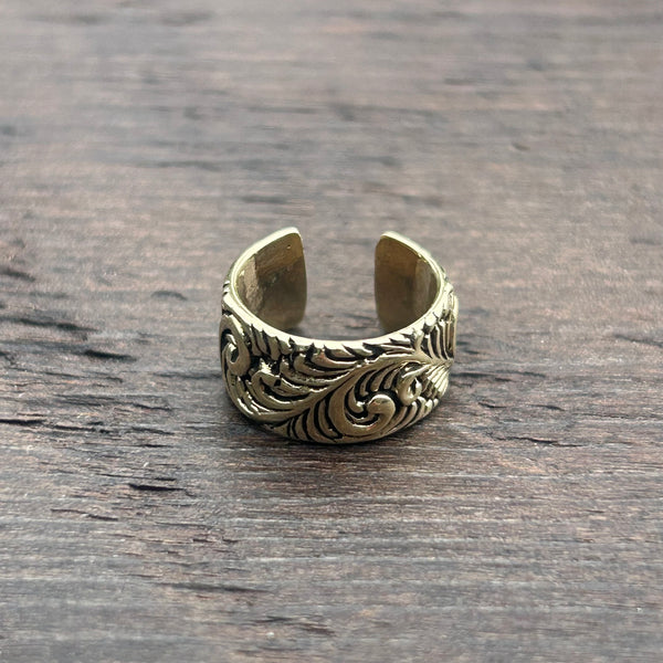 Brass-Works Brass Ear Cuff