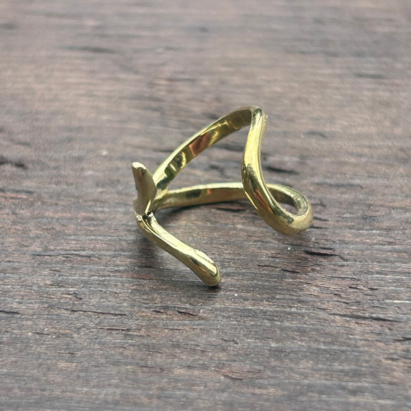 Brass-Works Brass Ear Cuff