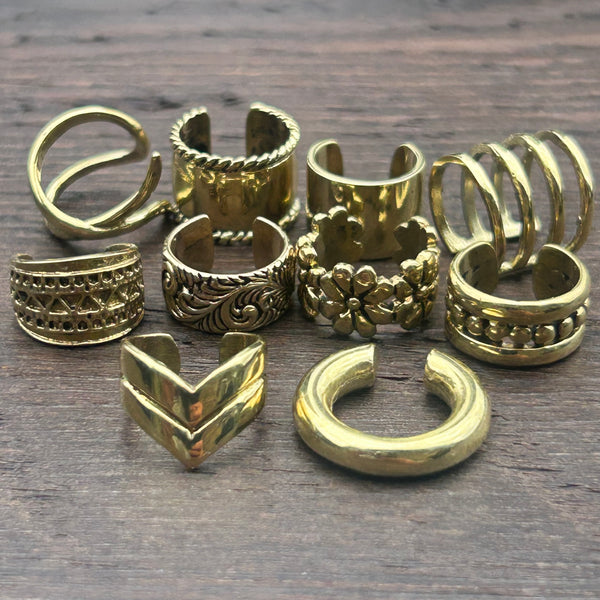 Brass-Works Brass Ear Cuff