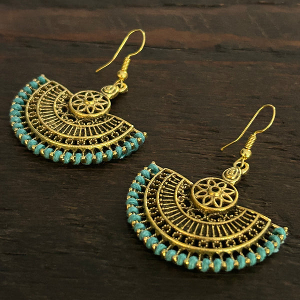 ‘Ethnic Vibes’ Oriental Mandala Design Earrings