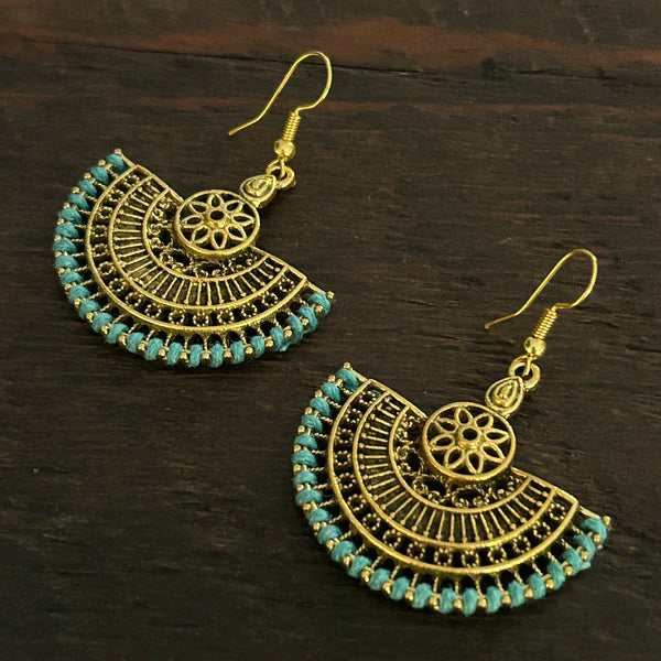 ‘Ethnic Vibes’ Oriental Mandala Design Earrings