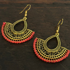 'Ethnic Vibes' Mandala Design Earrings