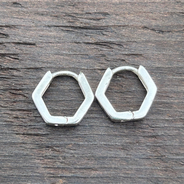 Sterling Silver Huggies Hoop Earrings