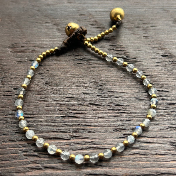 Soul-Led Handmade Crystal / Birthstone Bracelet - Labradorite