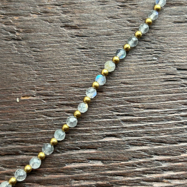 Soul-Led Handmade Crystal / Birthstone Bracelet - Labradorite