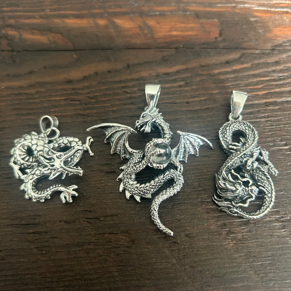 Celtic Knot Style Sterling Silver Pendant