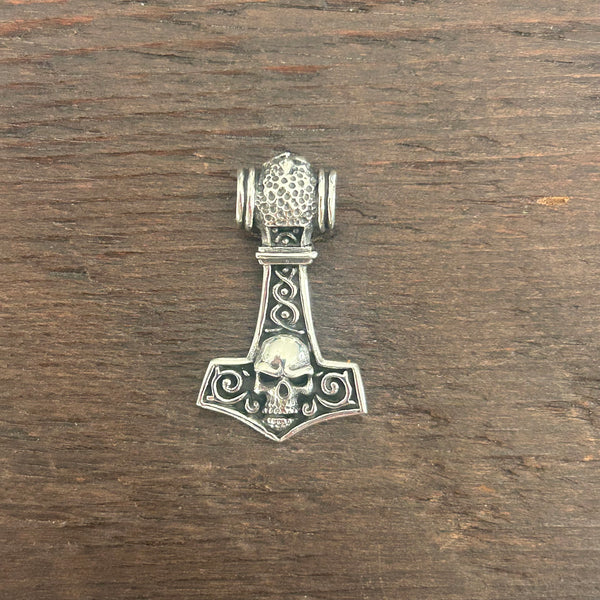 Viking / Thor's Hammer Sterling Silver Pendant