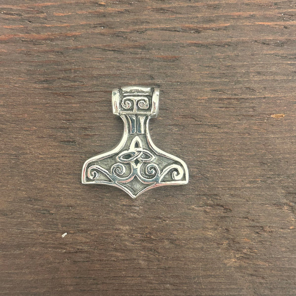 Viking / Thor's Hammer Sterling Silver Pendant