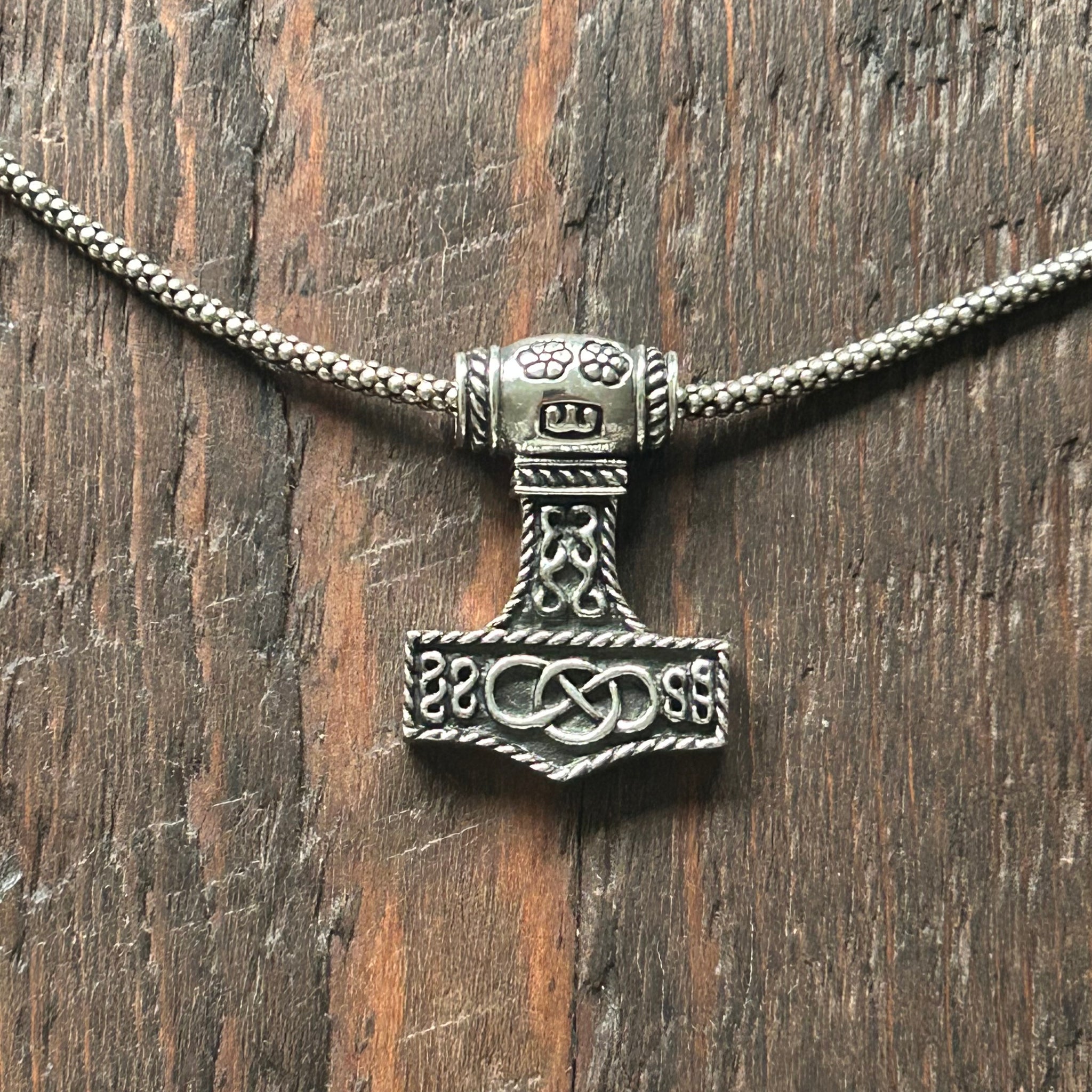 Viking / Thor's Hammer Sterling Silver Pendant
