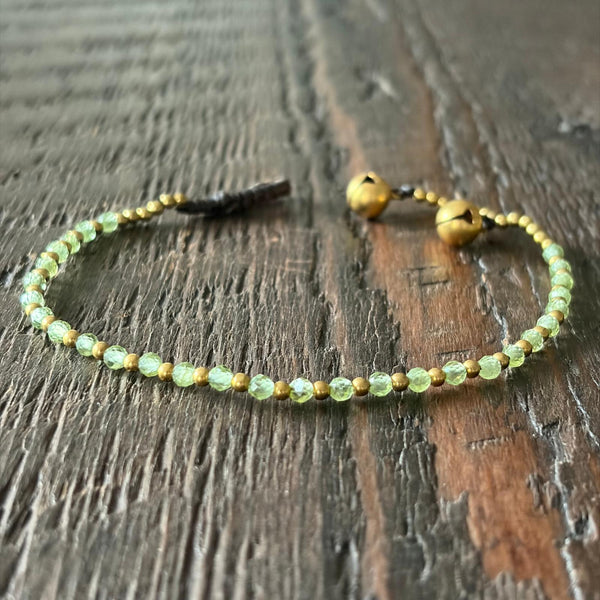 Soul-Led Handmade Crystal / Birthstone Bracelet - Peridot / August