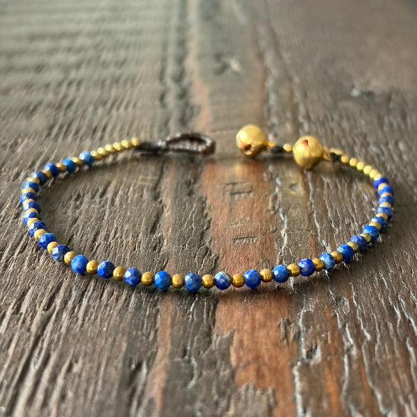 Soul-Led Handmade Crystal / Birthstone Bracelet - Lapis / September